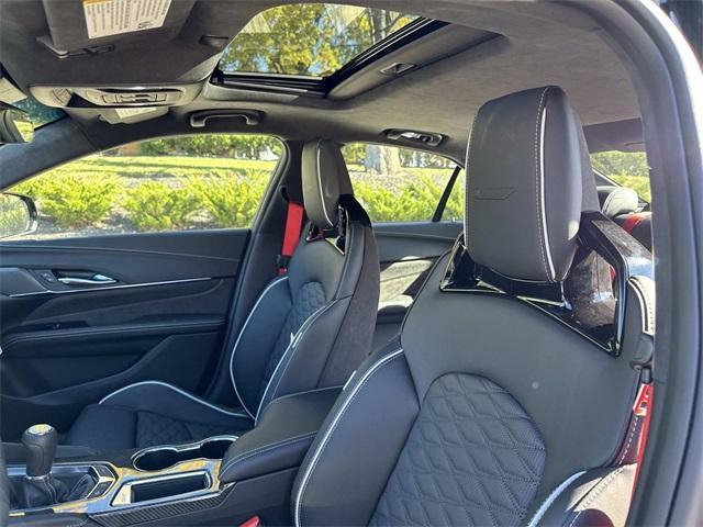 new 2026 Cadillac CT4-V car, priced at $75,805