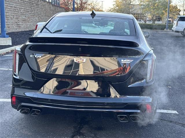 new 2026 Cadillac CT4-V car, priced at $74,905