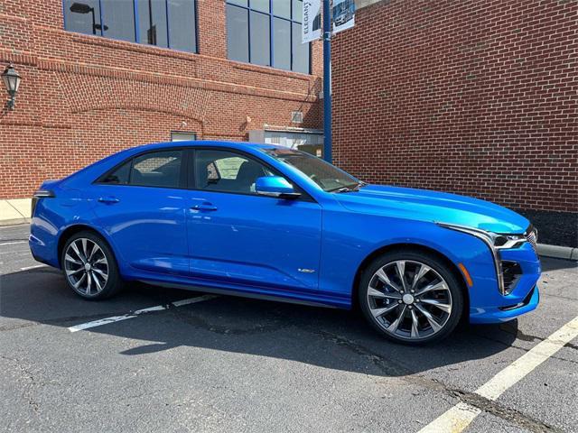 new 2025 Cadillac CT4-V car, priced at $59,529