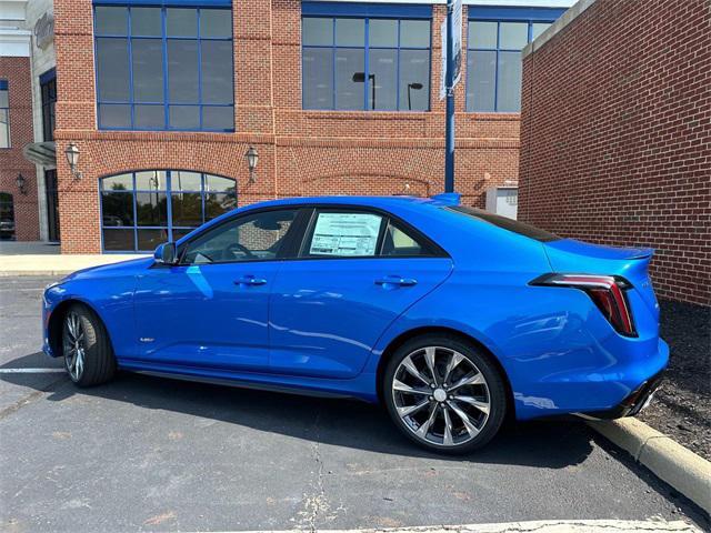 new 2025 Cadillac CT4-V car, priced at $59,529