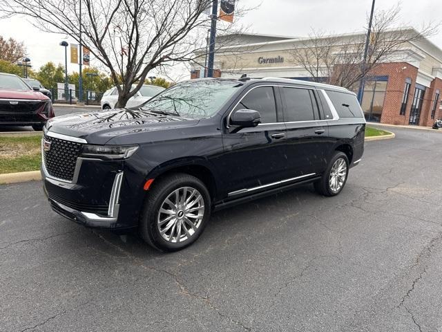 used 2021 Cadillac Escalade ESV car, priced at $59,911