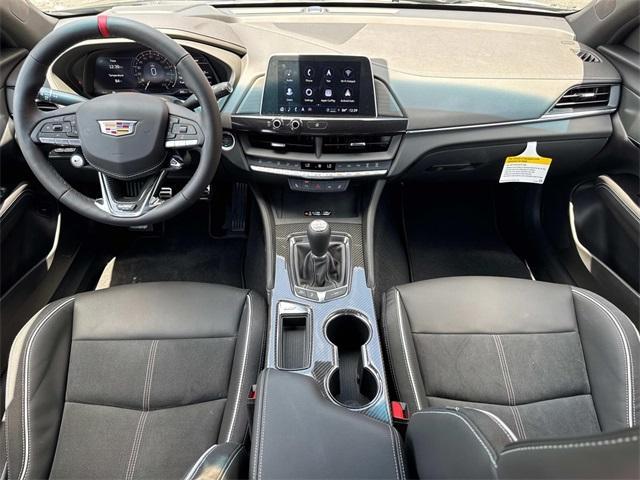 new 2025 Cadillac CT4-V car, priced at $71,660