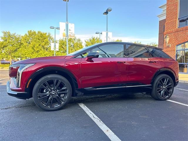 new 2025 Cadillac OPTIQ car, priced at $57,482