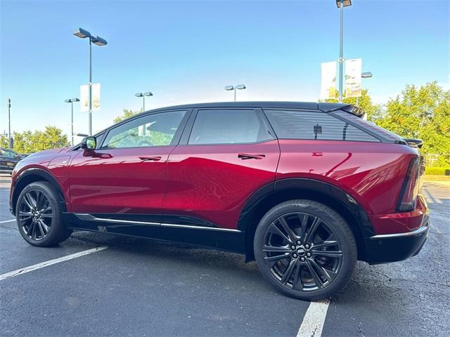 new 2025 Cadillac OPTIQ car, priced at $57,482