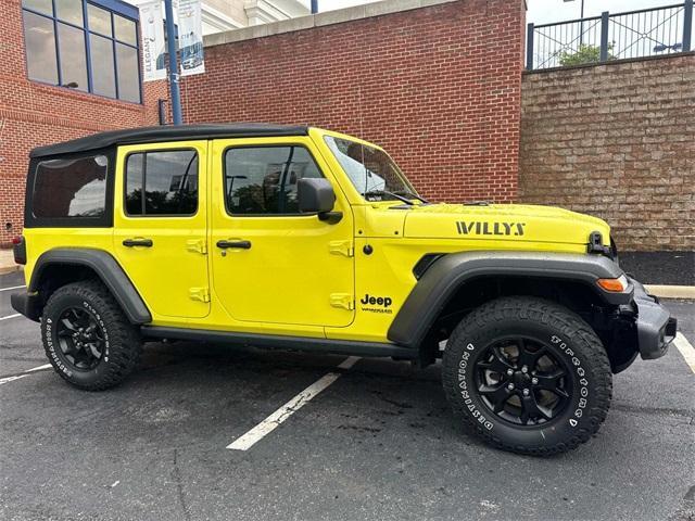 used 2022 Jeep Wrangler Unlimited car, priced at $29,991