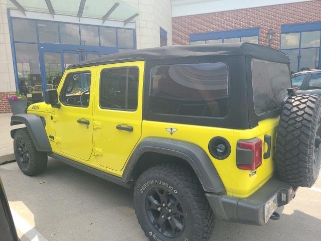 used 2022 Jeep Wrangler Unlimited car, priced at $31,991
