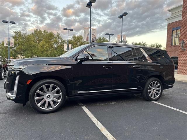 used 2024 Cadillac Escalade ESV car, priced at $95,888