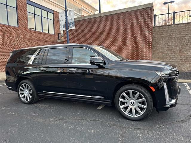 used 2024 Cadillac Escalade ESV car, priced at $95,888
