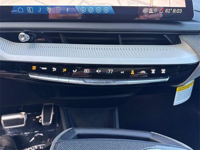 new 2025 Cadillac OPTIQ car, priced at $56,927