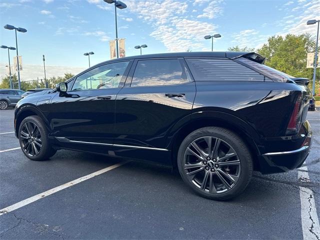 new 2025 Cadillac OPTIQ car, priced at $56,927