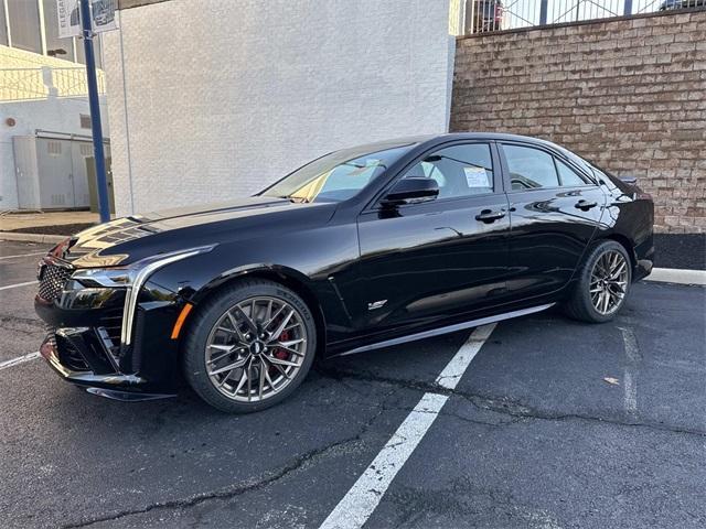 new 2026 Cadillac CT4-V car, priced at $75,565