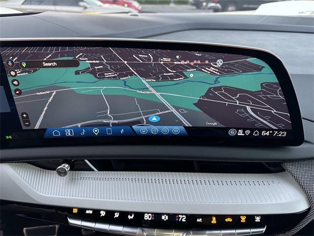 new 2025 Cadillac OPTIQ car, priced at $55,808