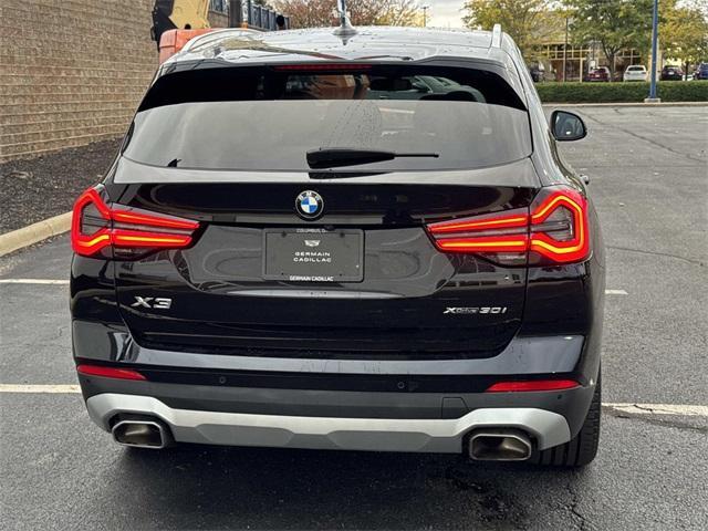 used 2022 BMW X3 car, priced at $33,788