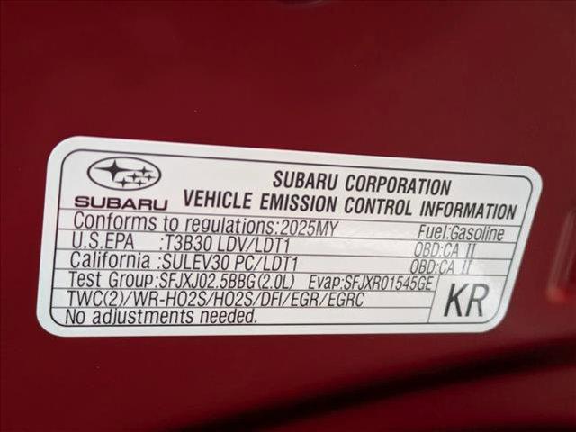 new 2025 Subaru Crosstrek car, priced at $28,500