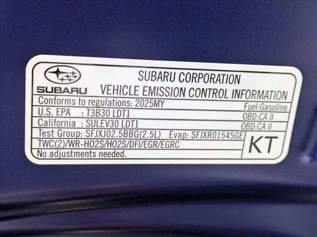 new 2025 Subaru Crosstrek car, priced at $36,244