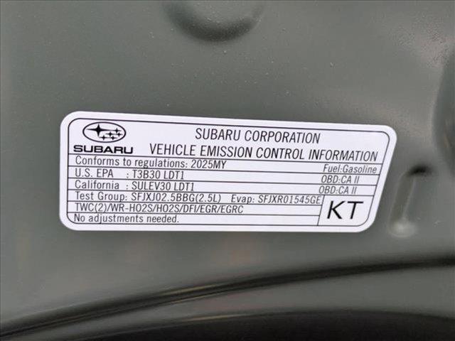 new 2025 Subaru Crosstrek car, priced at $34,381