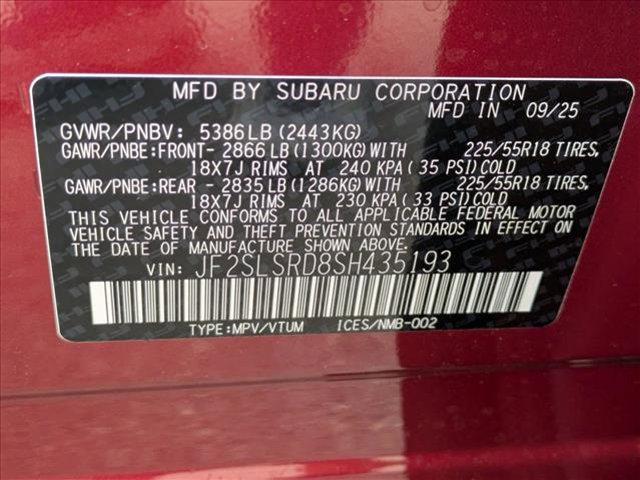 new 2025 Subaru Forester Hybrid car, priced at $43,569