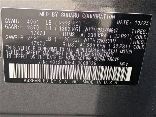 new 2026 Subaru Forester car, priced at $36,905