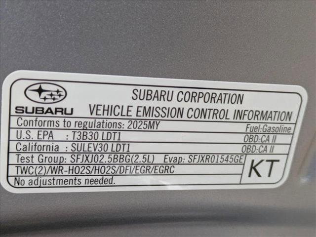 new 2025 Subaru Crosstrek car, priced at $37,763