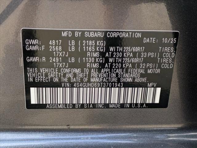 new 2026 Subaru Crosstrek car, priced at $32,457