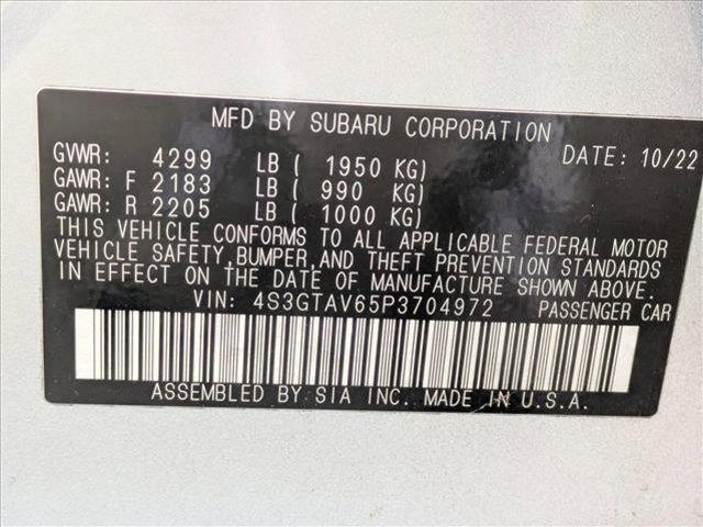 used 2023 Subaru Impreza car, priced at $19,900