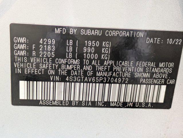 used 2023 Subaru Impreza car, priced at $21,287