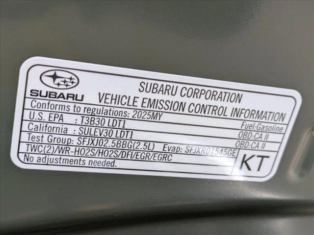 new 2025 Subaru Crosstrek car, priced at $33,053
