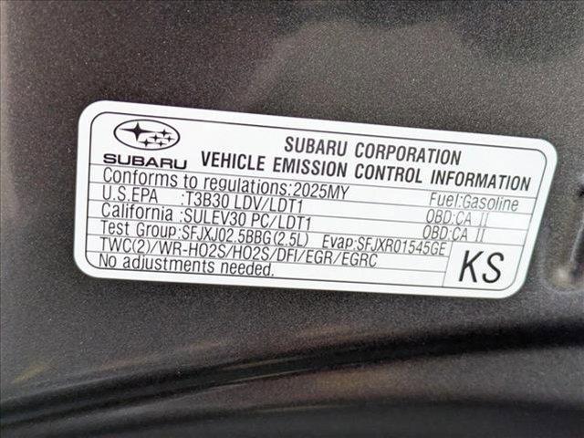 new 2025 Subaru Crosstrek car, priced at $30,593