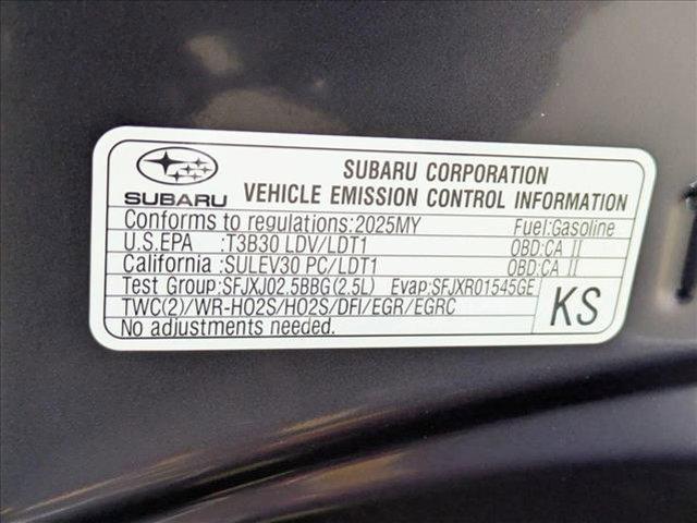 new 2025 Subaru Crosstrek car, priced at $30,593
