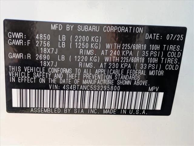 new 2025 Subaru Outback car, priced at $42,114