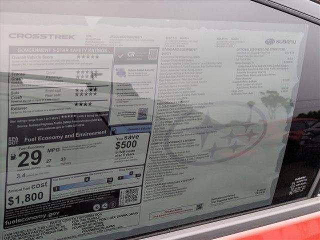 new 2025 Subaru Crosstrek car, priced at $30,593