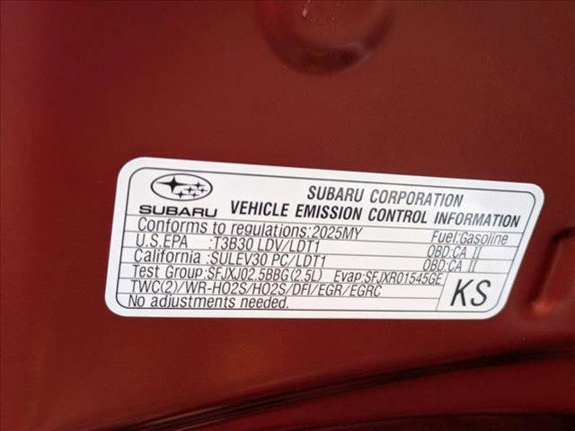 new 2025 Subaru Crosstrek car, priced at $30,593