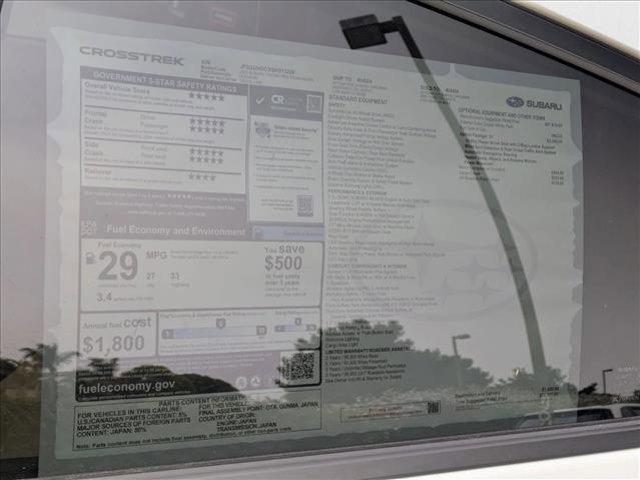 new 2025 Subaru Crosstrek car, priced at $30,427