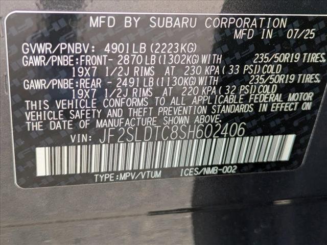 new 2025 Subaru Forester car, priced at $44,073