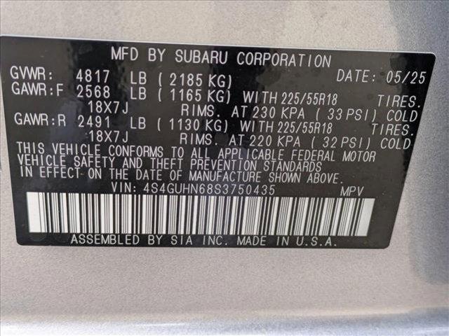 new 2025 Subaru Crosstrek car, priced at $36,431