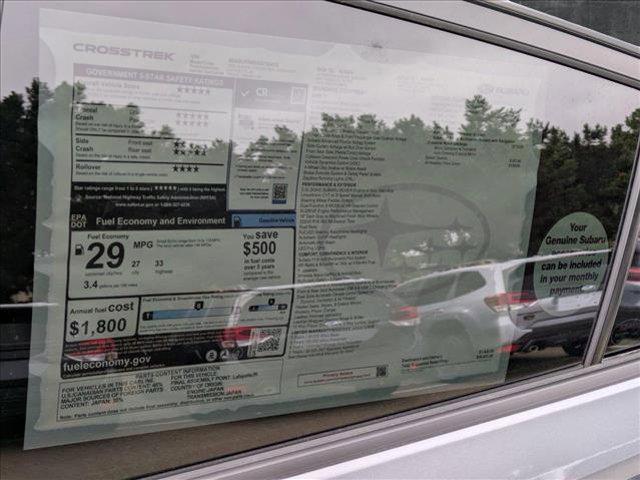 new 2025 Subaru Crosstrek car, priced at $36,431