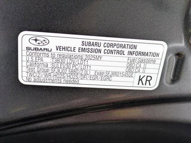 new 2025 Subaru Impreza car, priced at $25,078