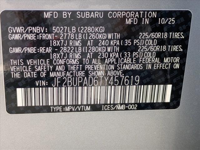 new 2026 Subaru Outback car, priced at $37,482