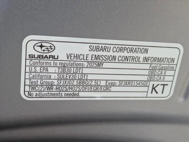 new 2025 Subaru Crosstrek car, priced at $37,461