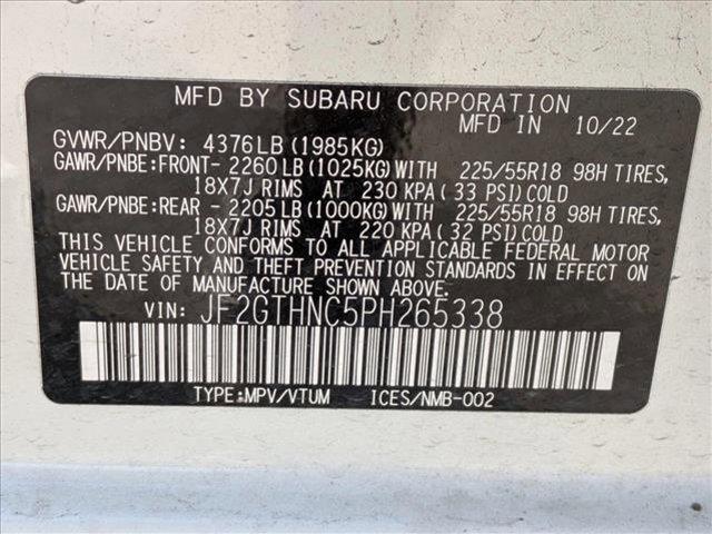 used 2023 Subaru Crosstrek car, priced at $28,368