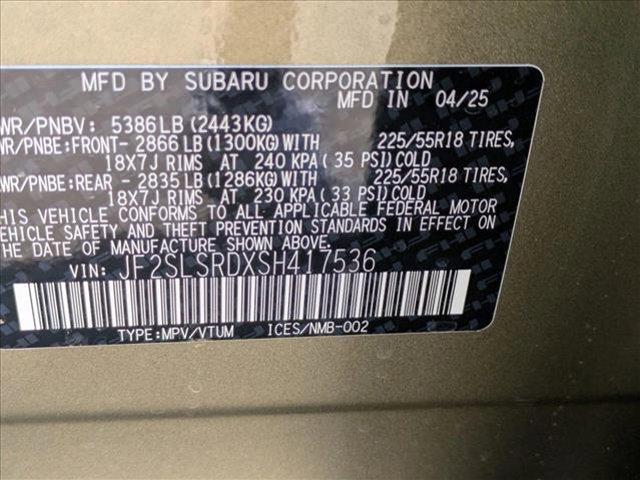 new 2025 Subaru Forester Hybrid car, priced at $41,667