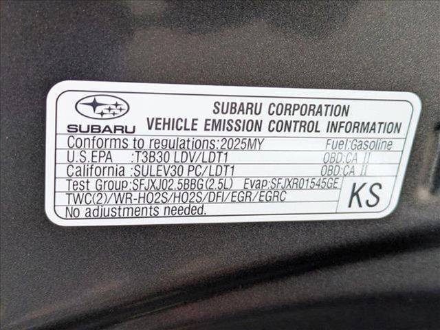 new 2025 Subaru Crosstrek car, priced at $32,576