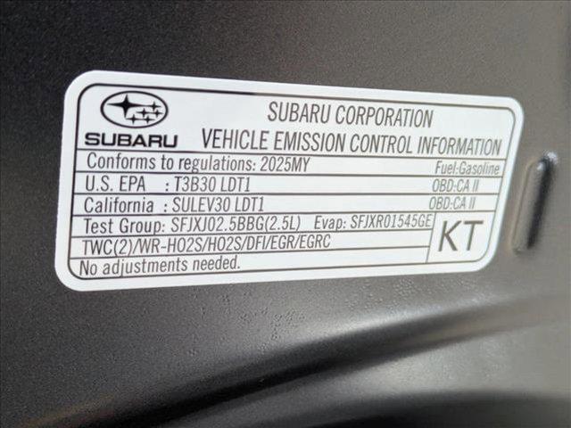 new 2025 Subaru Crosstrek car, priced at $32,508