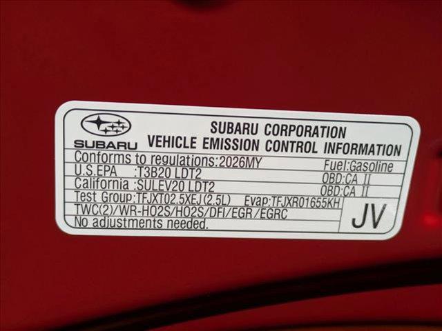 new 2026 Subaru Crosstrek Hybrid car, priced at $37,540