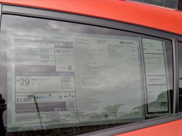 new 2025 Subaru Crosstrek car, priced at $35,594