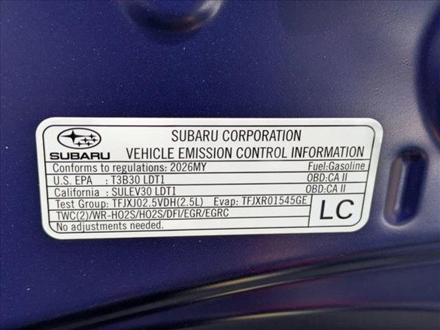 new 2026 Subaru Crosstrek car, priced at $35,401