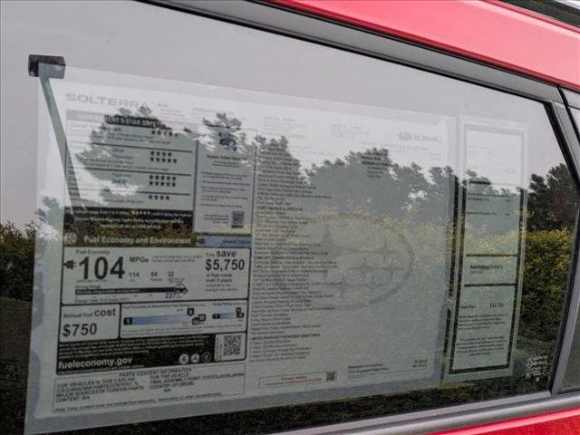 new 2025 Subaru Solterra car, priced at $41,202
