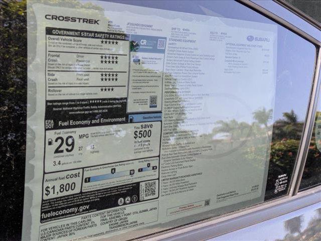new 2025 Subaru Crosstrek car, priced at $30,331