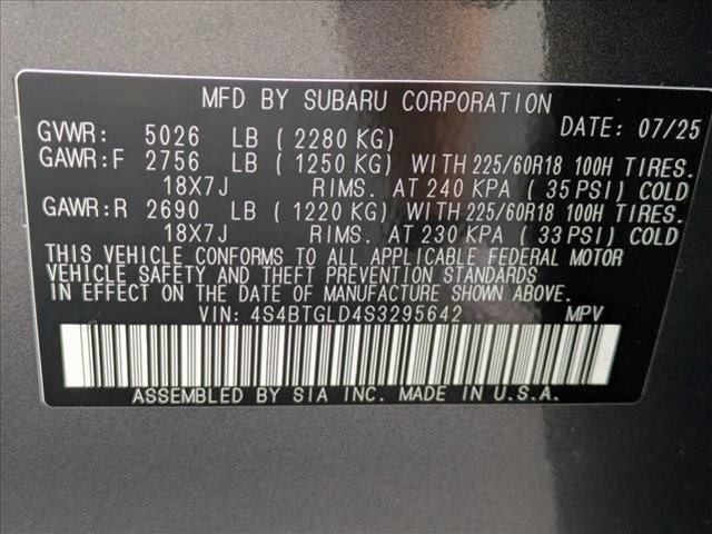 new 2025 Subaru Outback car, priced at $40,694