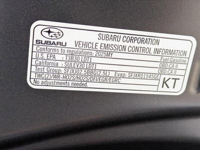 new 2025 Subaru Crosstrek car, priced at $33,408